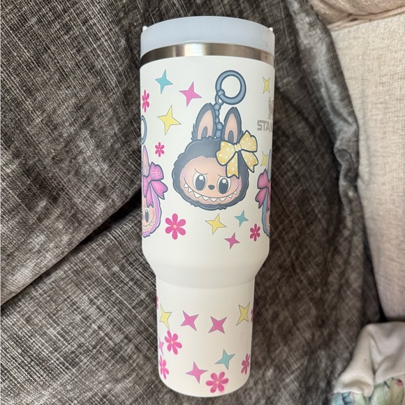 Stanley White and Pink Bunny Toy Tumbler - Picture 1 of 8